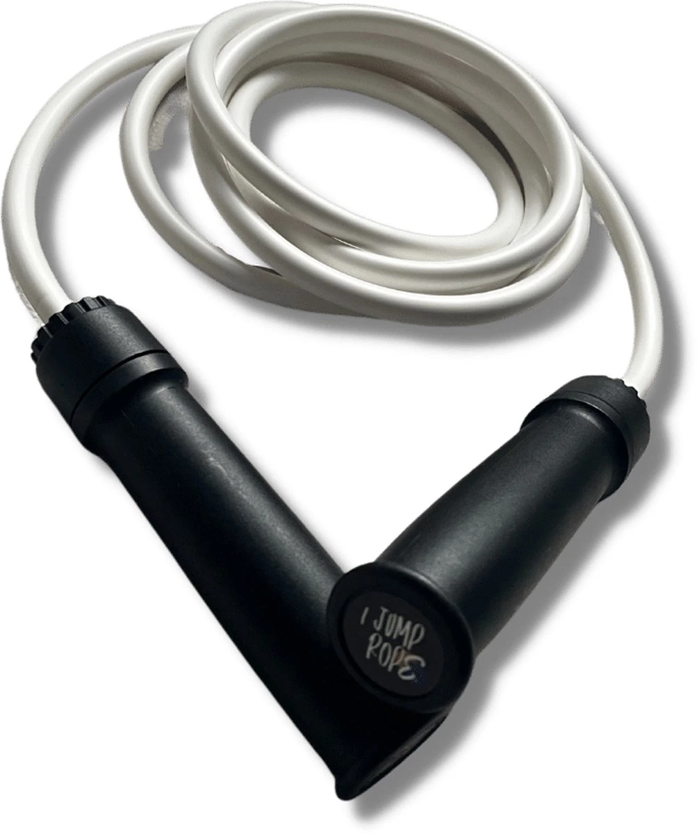 Elevate Gravity Heavy Jump Rope (WIT) Springtouw - Verzwaard Springtouw - Muay Thai Springtouw - Jump Rope Voor Boxers & Martial Artists - Afbeelding 5