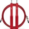 DK.® Professioneel Crossfit & Fitness Springtouw - Speedrope - Jump Rope - Voor Volwassenen En Kinderen - Rood