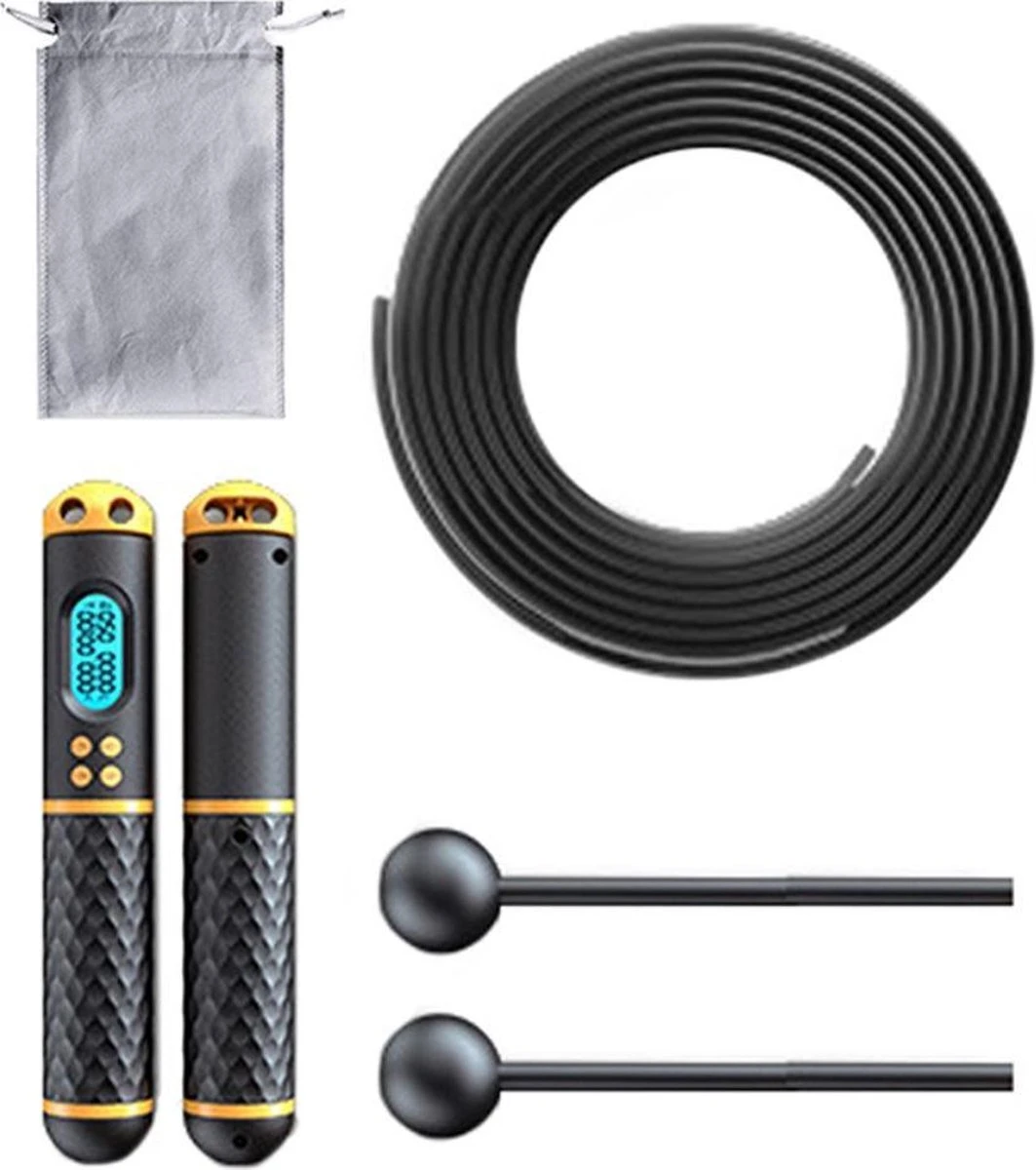 Intelligent Fitness Springtouw Met Digitale Teller - Afbeelding 3