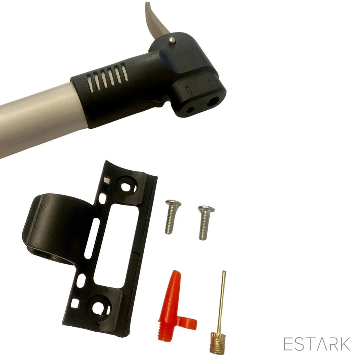 ESTARK - Ballenpomp - Professionele Voetbalpomp - Basketbalpomp - Ballenpomp- Pomp - Inclusief Naald - Balpomp - Voetbal - Basket - Volleyball - Bal - Ballen - Handpomp - Afbeelding 3