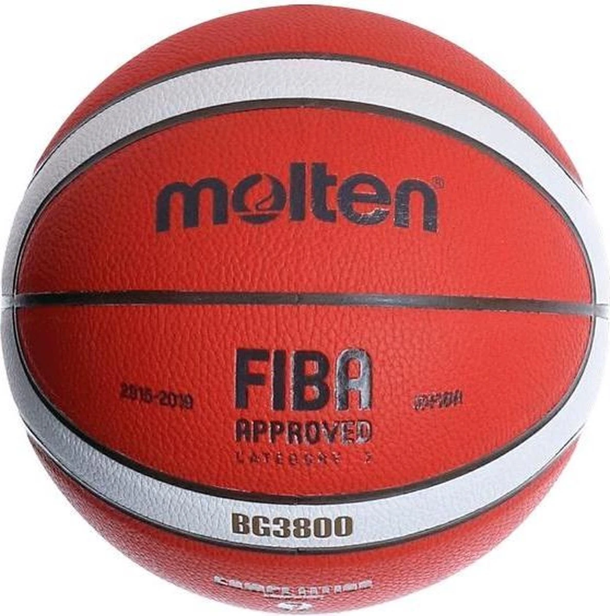 Molten Basketbal BG3800 Oranje Maat 5 (jeugd) - Afbeelding 4