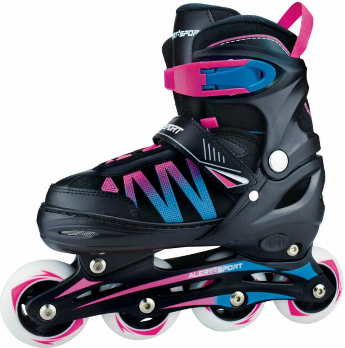 Alert Inline-Skates Skeelers Roze Maat 35-38 - Afbeelding 2