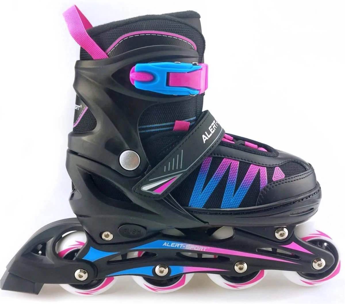 Alert Inline-Skates Skeelers Roze Maat 35-38