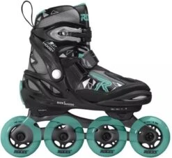 Roces MOODY TIF Verstelbare Inlineskates - Maat 36-40 - Aqua