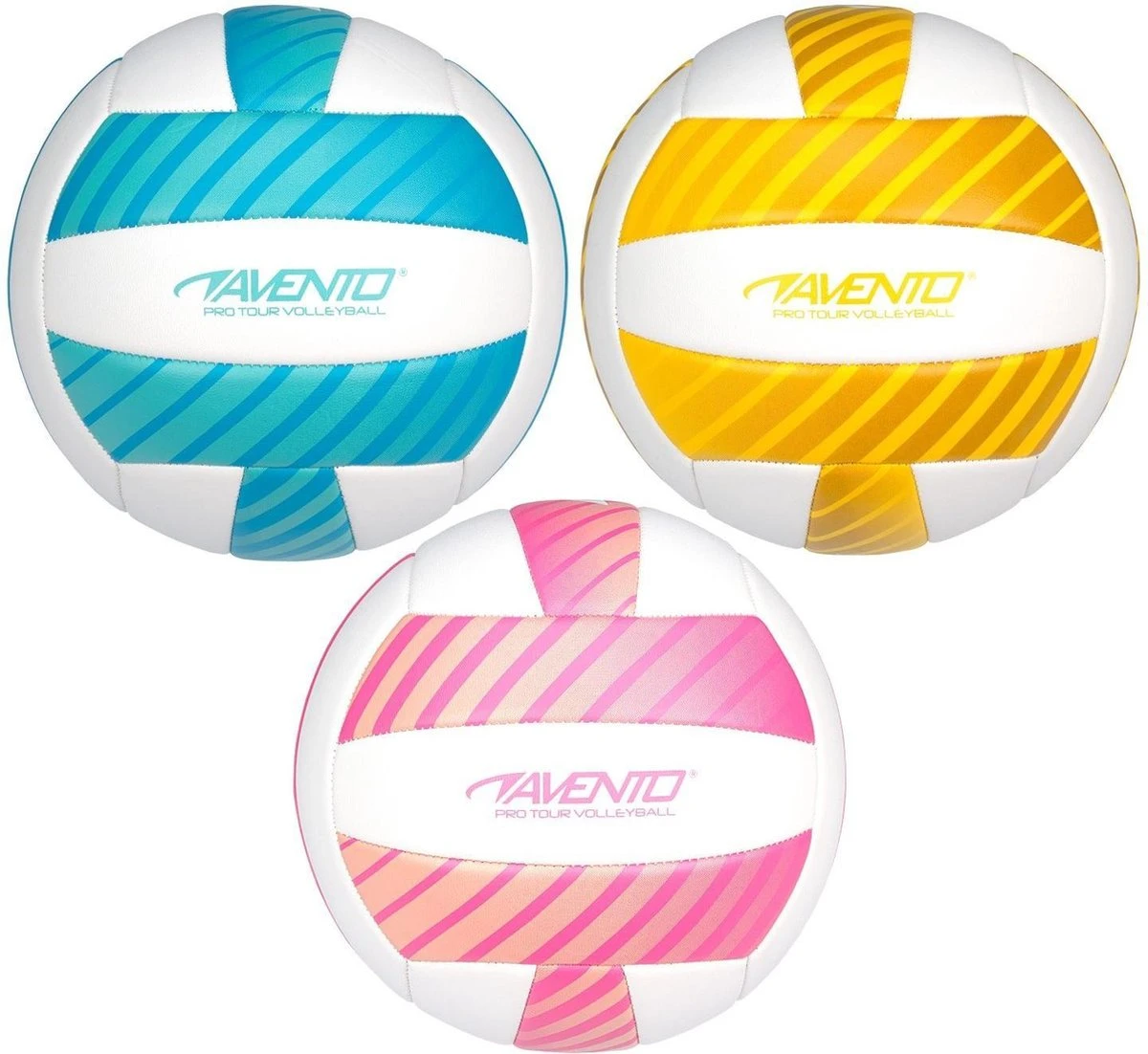 Avento Volleybal - Kunstleder - Blauw/Wit - Afbeelding 3