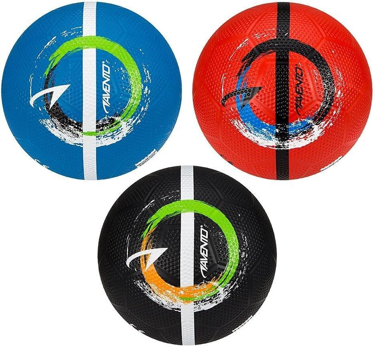 Avento Straatvoetbal - Panna - Rood - Maat 5 - Afbeelding 2