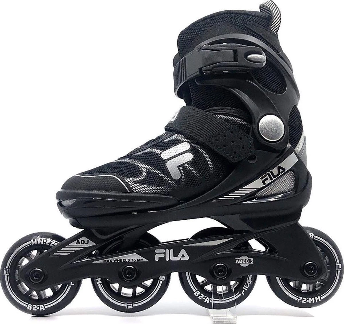 Fila J-One Kinder Inline Skates 72 Mm Black, Maat 36-40