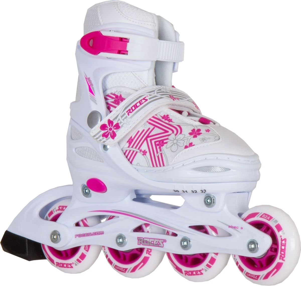 Roces Jokey 3.0 Kids - 34-37 - Wit/Roze - Afbeelding 3