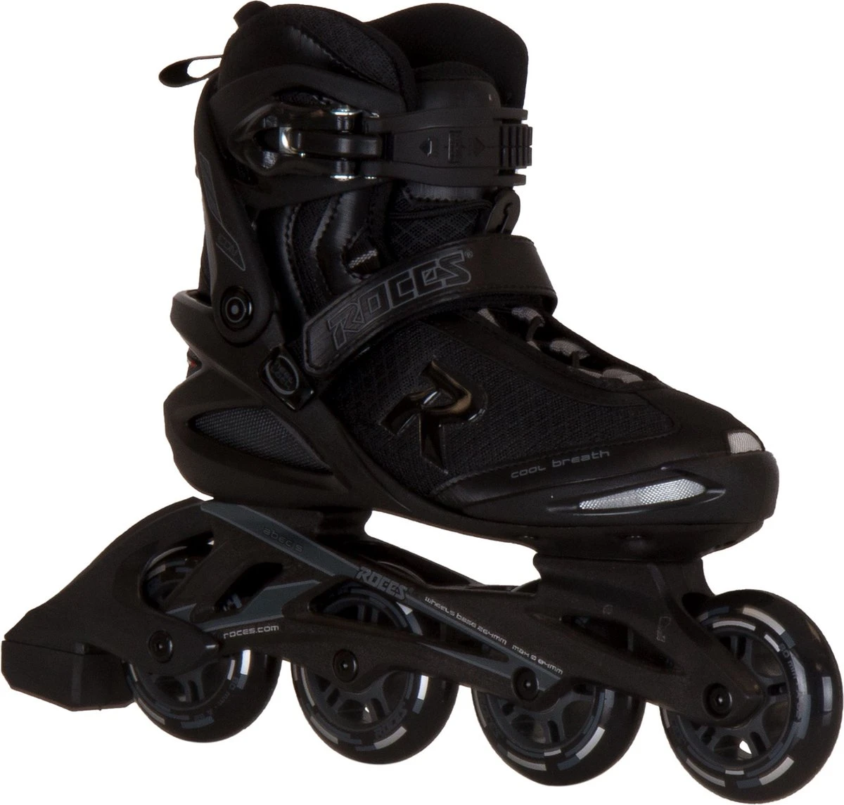 Roces Icon 80 - Zwart/Grijs - 43 - Afbeelding 2