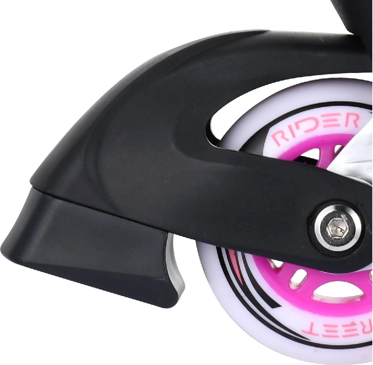 Street Rider Inline Skates - Verstelbaar - Skeeler - Roze/ Grijs - Maat 35/38 - Afbeelding 6