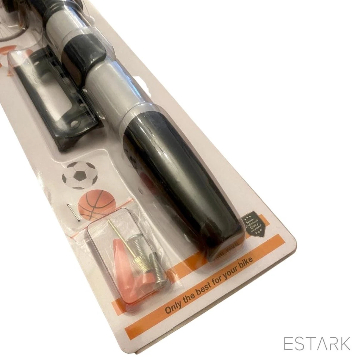 ESTARK - Ballenpomp - Professionele Voetbalpomp - Basketbalpomp - Ballenpomp- Pomp - Inclusief Naald - Balpomp - Voetbal - Basket - Volleyball - Bal - Ballen - Handpomp - Afbeelding 13