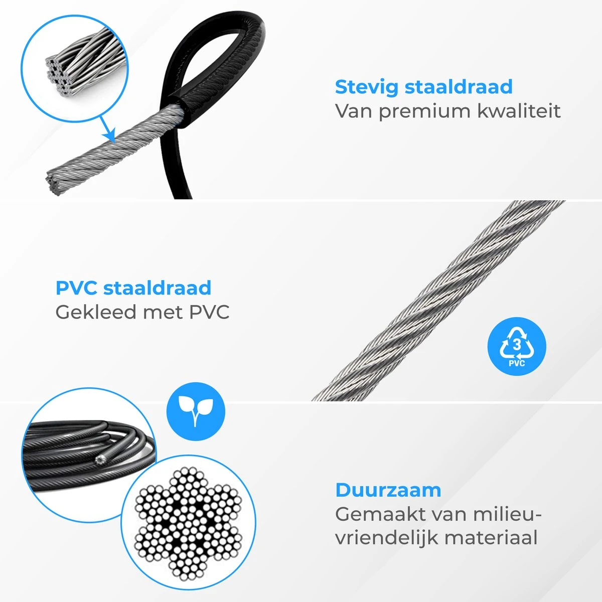 Nuvance - Professioneel Sport Springtouw - Verstelbaar - Volwassenen En Kinderen - Jump Rope - Speedrope - Afbeelding 7