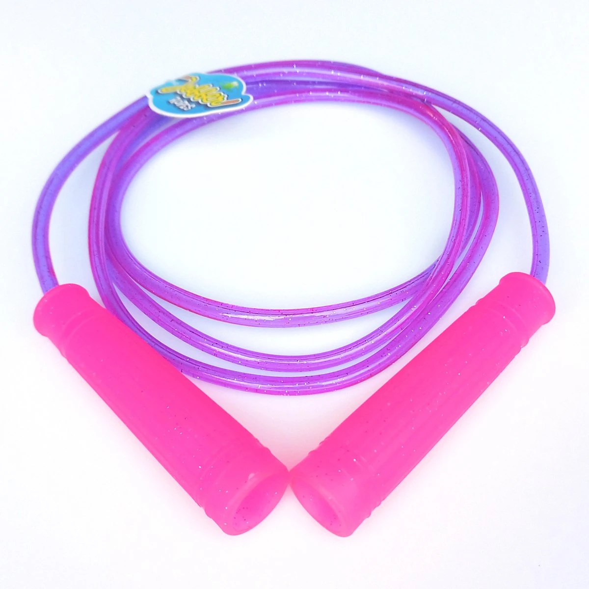 Jobber Ropes Springtouw - Glitter Springtouw - Kinderen - 210cm - Afbeelding 5