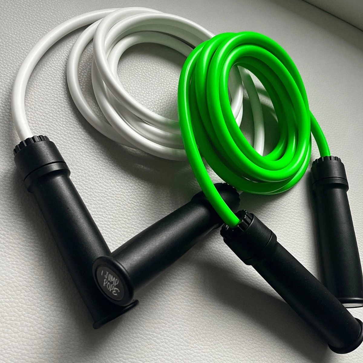 Elevate Gravity Heavy Jump Rope (WIT) Springtouw - Verzwaard Springtouw - Muay Thai Springtouw - Jump Rope Voor Boxers & Martial Artists - Afbeelding 3