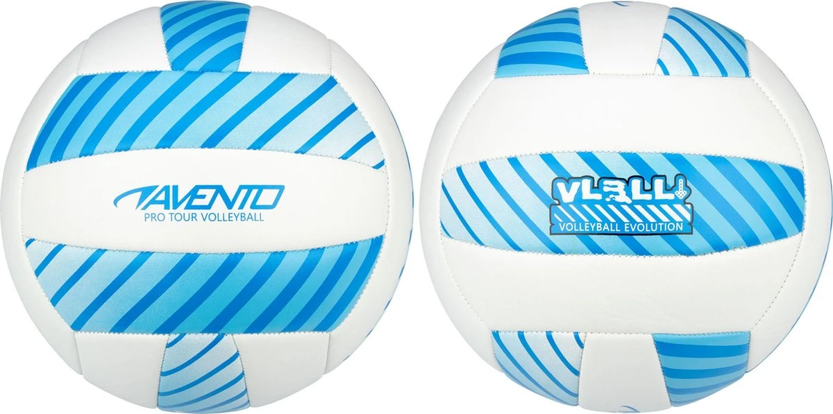 Avento Volleybal - Kunstleder - Blauw/Wit - Afbeelding 4