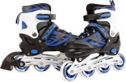 Merkloos Street Runner Skates Blauw 35 - 38 Verstelbaar