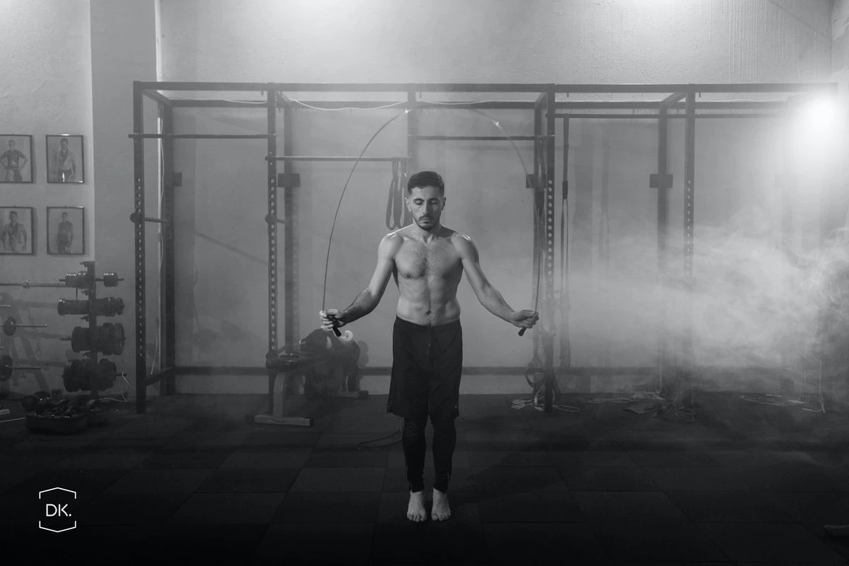 DK.® Professioneel Crossfit & Fitness Springtouw - Speedrope - Jump Rope - Voor Volwassenen En Kinderen - Zwart - Afbeelding 5