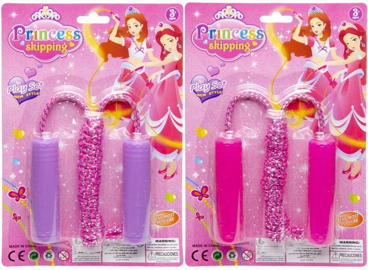 Lg-imports Springtouw 210 Cm Meisjes Polyester Paars