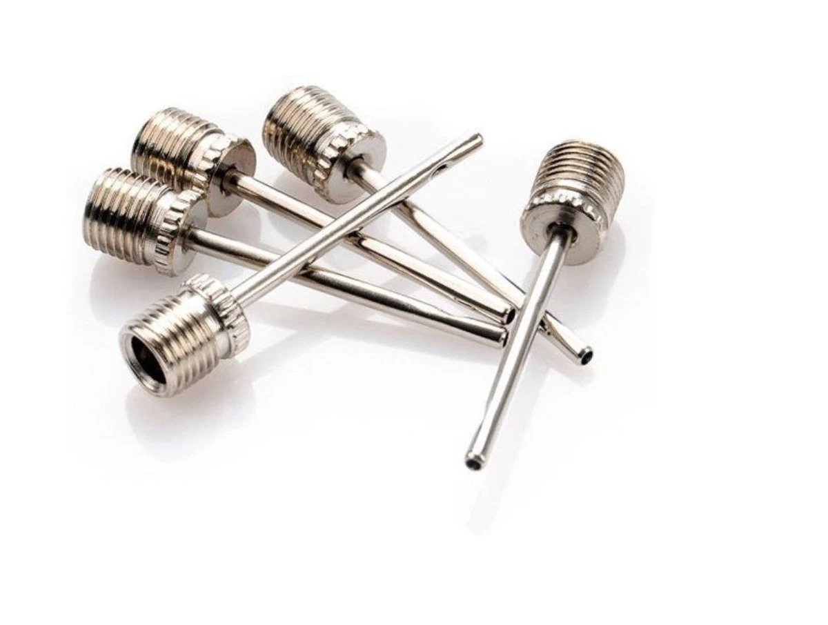 Merkloos Opblaasventiel Set Van 5 Naalden Voor De Ballenpomp. - Afbeelding 3