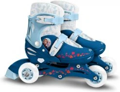 Disney Inline Skates Frozen 2 Hardboot Wit/blauw Maat 27-30
