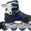 Street Rider Inline Skates - Verstelbaar - Skeeler - Blauw/ Zwart - Maat 31/34