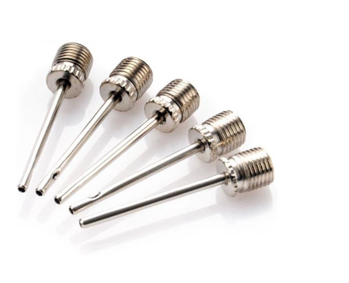 Merkloos Opblaasventiel Set Van 5 Naalden Voor De Ballenpomp. - Afbeelding 4