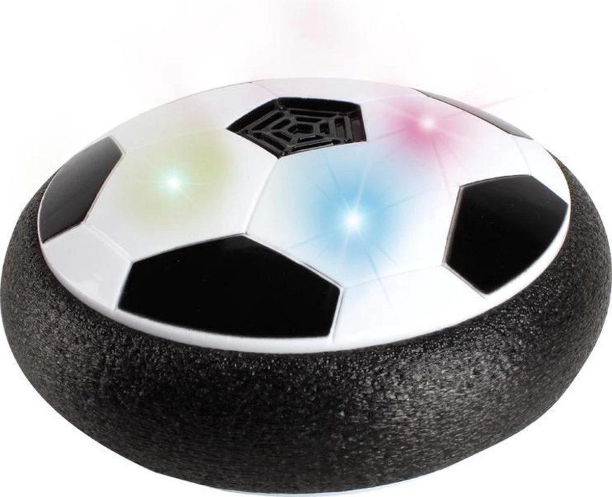 Blossombel Zwevende Hover Bal Met LED Verlichting - Binnen Voetbal- Spelgoed -met Gratis Schroevendraaier + 4 Batterijen