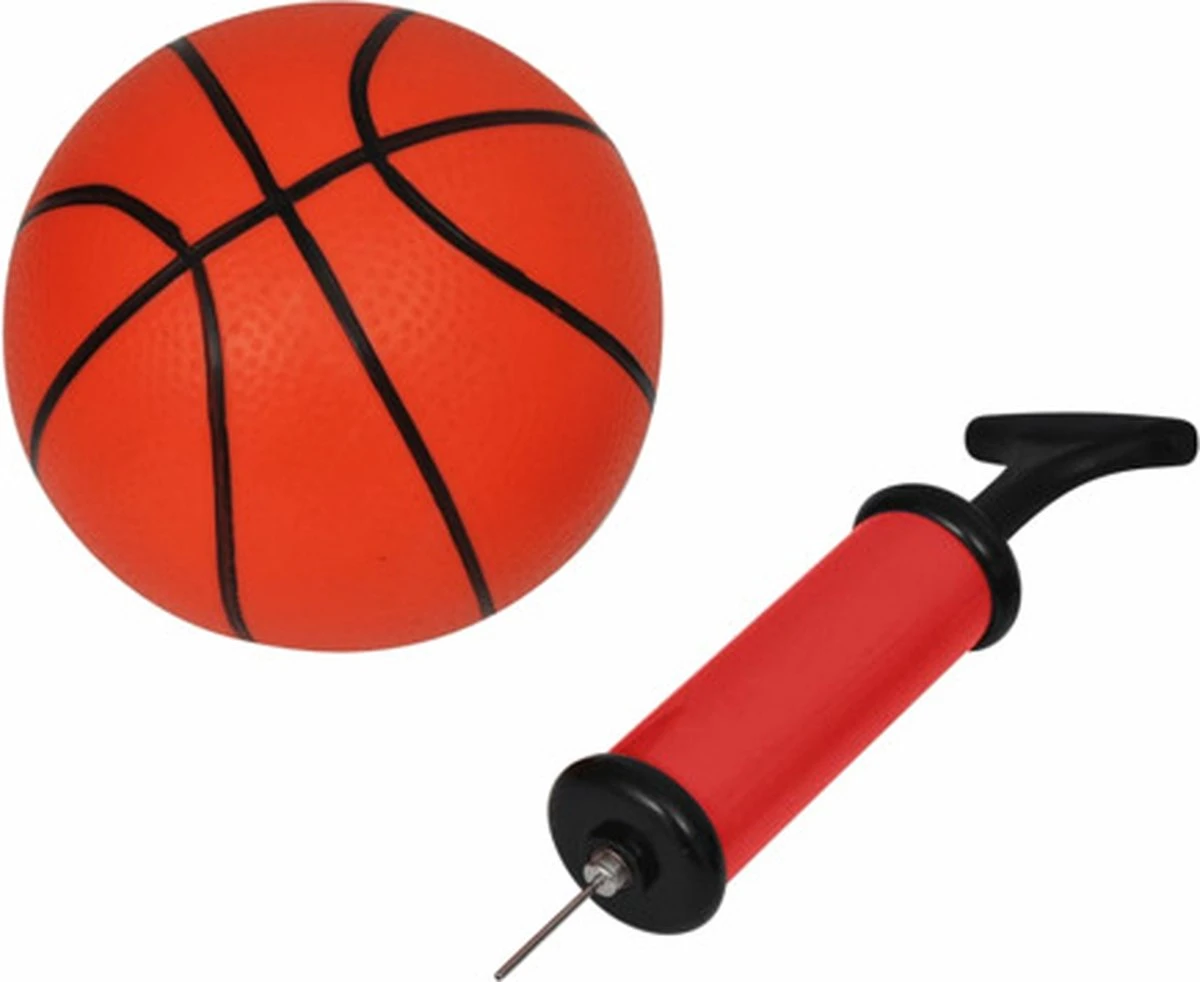 VidaXL Mini-basketbalset Met Bal En Pomp - Afbeelding 2