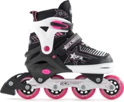SFR Pulsar Verstelbare Inline Skates - Maat 30.5-34 - Roze