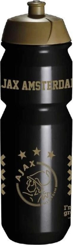 AJAX Bidon Zwart Goud 750 Ml