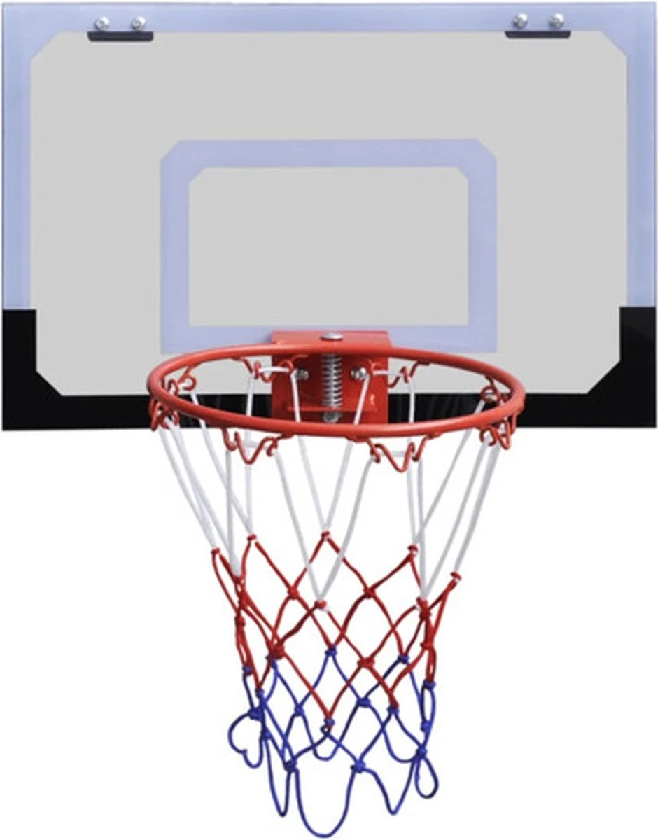 VidaXL Mini-basketbalset Met Bal En Pomp - Afbeelding 4