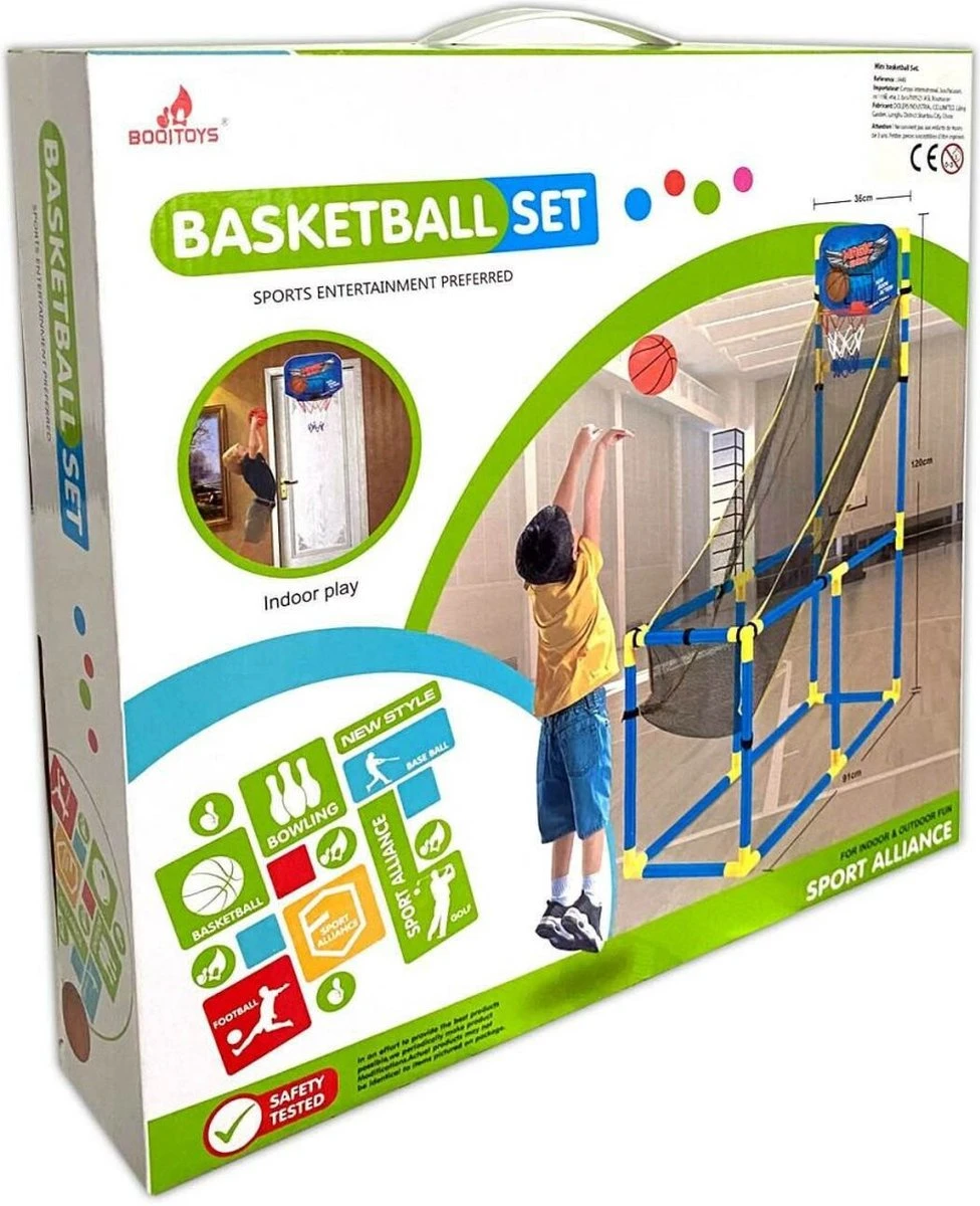 Sport Alliance Basketbalset Voor Kinderen - Arcade Basketbalspel - Voor Binnen En Buiten - Afbeelding 4