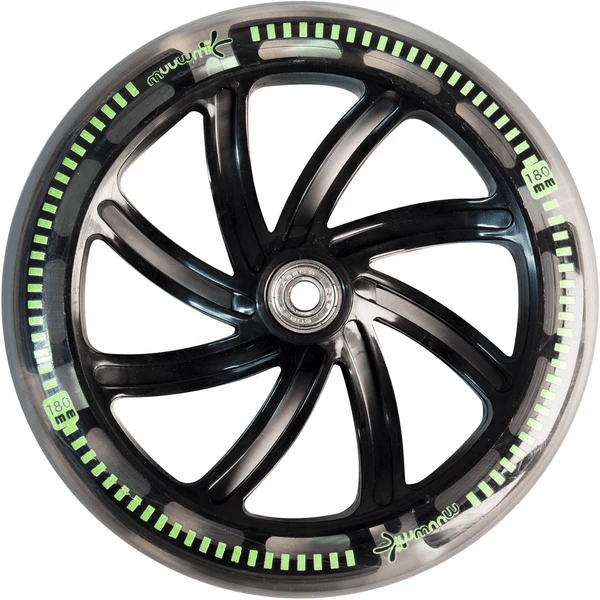 AUTHENTIC SPORTS Aluminium Scooter Muuwmi NEON 180 Met Lichtwielen - Afbeelding 2