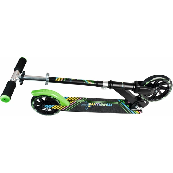 AUTHENTIC SPORTS Aluminium Scooter Muuwmi NEON 180 Met Lichtwielen - Afbeelding 4