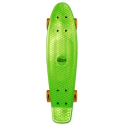 AUTHENTIC SPORTS Skateboard Fun, No Rules, Groen-transparant-oranje