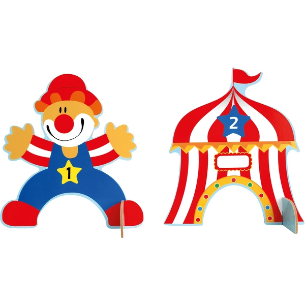 Bino Kinderspel K Rocket Set Van Hout, Circus - Afbeelding 4