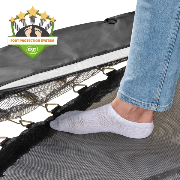 EXIT TOYS EXIT Allure Premium Trampoline ø427cm - Zwart - Afbeelding 3