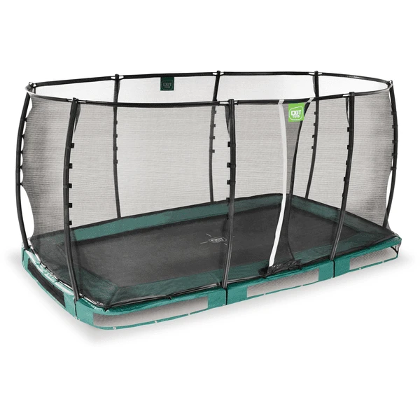 EXIT TOYS EXIT Allure Premium Vloertrampoline 244x427cm - Groen - Afbeelding 2