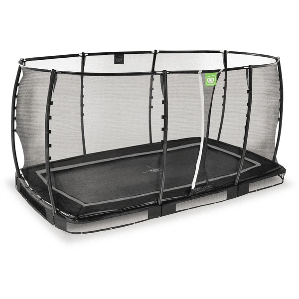 EXIT TOYS EXIT Allure Premium Vloertrampoline 244x427cm - Zwart - Afbeelding 2