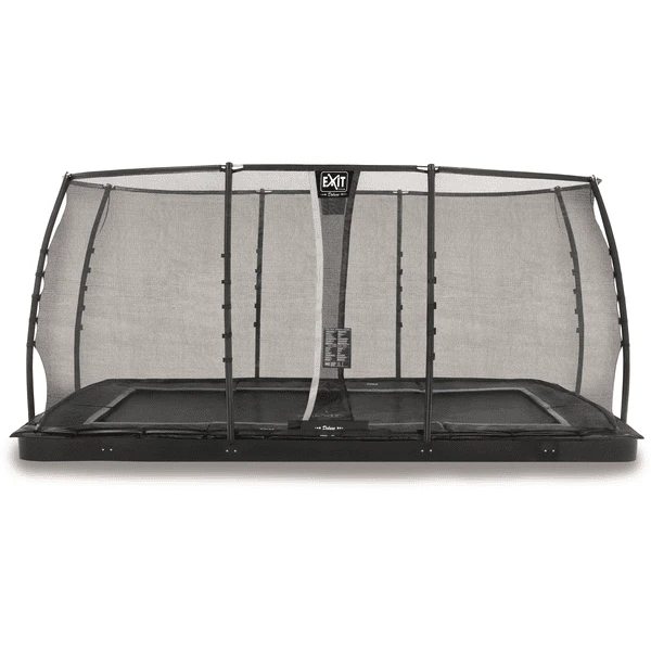 EXIT TOYS EXIT Dynamic Gelijkvloerse Trampoline 275 X 458 Cm Met Veiligheidsnet, Zwart - Afbeelding 2