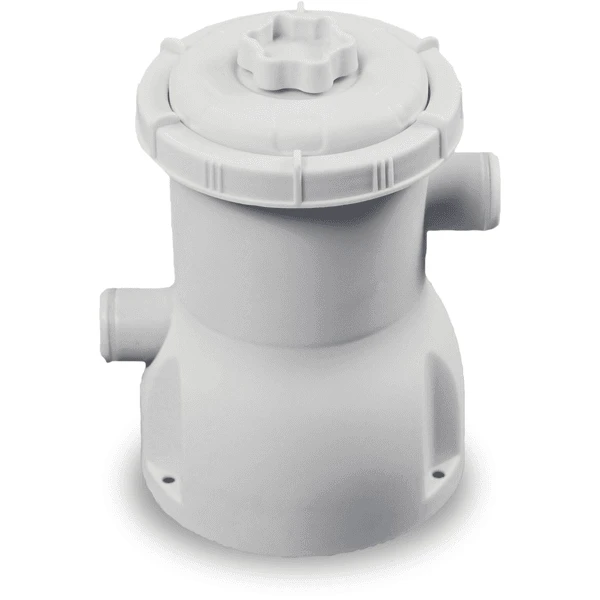 EXIT TOYS EXIT Frame Pool 220x150x60cm (12v Cartridge Filterpomp) - Houtlook - Afbeelding 4