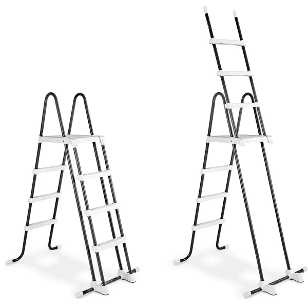 EXIT TOYS EXIT Wood Pool ø450x122cm Met Zandfilterpomp, Bruin - Afbeelding 4