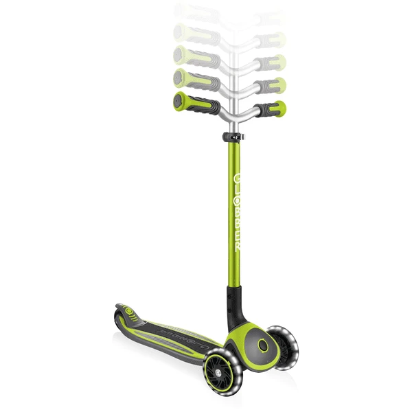 GLOBBER MASTER LIGHT S Limoengroen, Met Verlichte Wielen - Afbeelding 2
