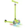 GLOBBER Scoot Er PRIMO LIGHT S Lime Groen, Met Verlichte Wielen