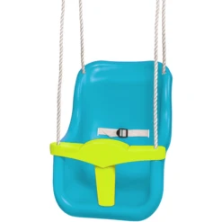 Hörby Bruk Baby Swing Hoog Turquoise/Lime