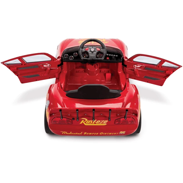 Huffy Disney Cars Lightning McQueen Auto 6V Rood - Afbeelding 2