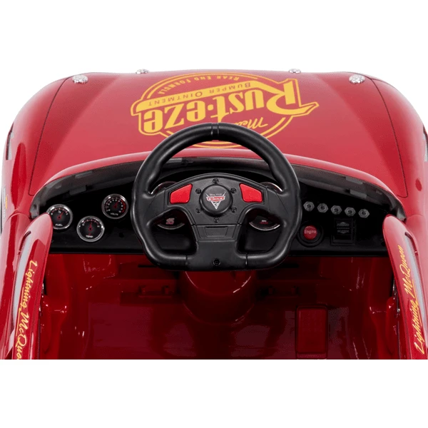 Huffy Disney Cars Lightning McQueen Auto 6V Rood - Afbeelding 3