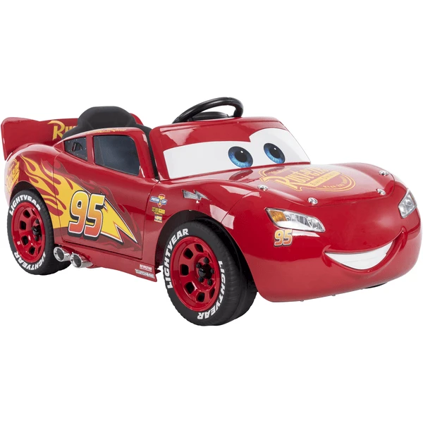 Huffy Disney Cars Lightning McQueen Auto 6V Rood - Afbeelding 4