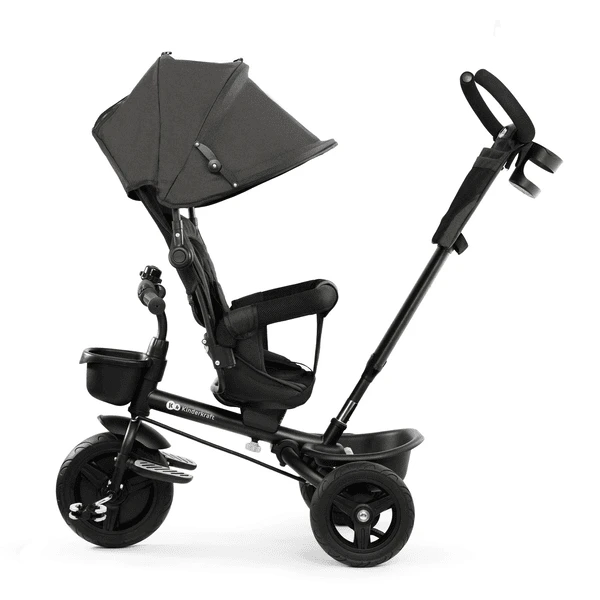 Kinderkraft 6 In 1 Driewieler Aveo, Anthracite Limited Edition - Afbeelding 4