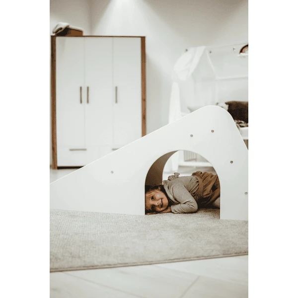 Kindsgard Kinderglijbaan Klatreglidda Wit - Afbeelding 4